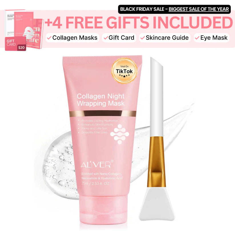 Pureglowskin Collagen Night Wrapping Mask