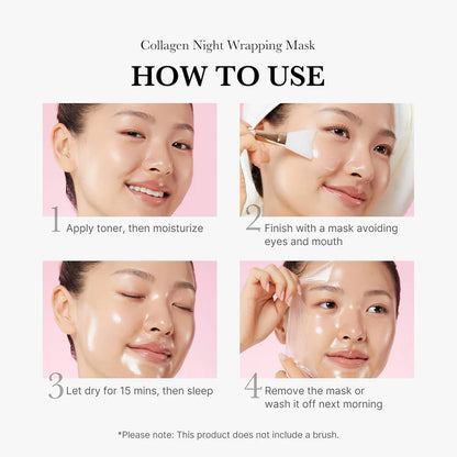 Pureglowskin Collagen Night Wrapping Mask