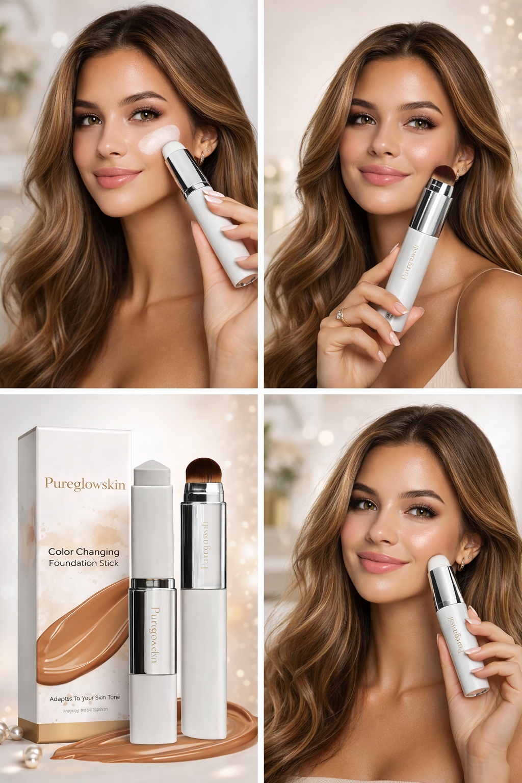 Korean Color-Changing Foundation Stick