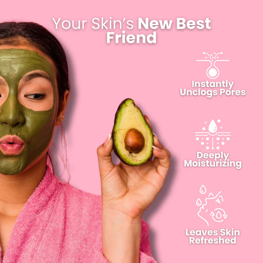Pureglowskin - Avocado Deep Clean Foam Mask
